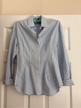 NWOT Madewell Darted Long-Sleeve Button-Up Shirt